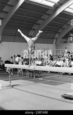 Ginnastica Paesi Bassi - Cecoslovacchia, ginnastica, 03-07-1966, Whizgle Dutch News: Immagini storiche su misura per il futuro. Esplora il passato dei Paesi Bassi con prospettive moderne attraverso le immagini delle agenzie olandesi. Colmare gli eventi di ieri con gli approfondimenti di domani. Intraprendi un viaggio senza tempo con storie che plasmano il nostro futuro. Foto Stock