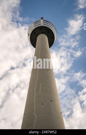 La torre della televisione di Stoccarda, la torre della televisione, la torre delle telecomunicazioni prototipo, Germania Foto Stock