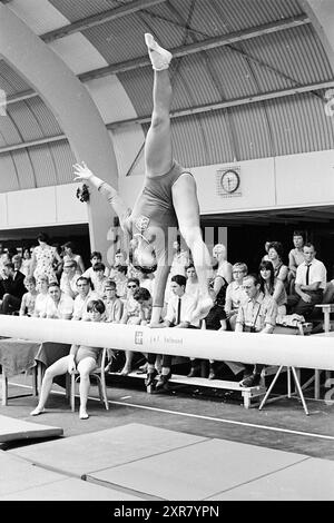 Ginnastica Paesi Bassi - Cecoslovacchia, ginnastica, 03-07-1966, Whizgle Dutch News: Immagini storiche su misura per il futuro. Esplora il passato dei Paesi Bassi con prospettive moderne attraverso le immagini delle agenzie olandesi. Colmare gli eventi di ieri con gli approfondimenti di domani. Intraprendi un viaggio senza tempo con storie che plasmano il nostro futuro. Foto Stock