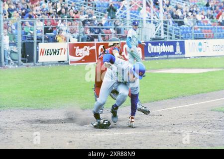 HHW, Paesi Bassi - Cuba [Haarlem Baseball Week], 29-06-1996, Whizgle Dutch News: Immagini storiche su misura per il futuro. Esplora il passato dei Paesi Bassi con prospettive moderne attraverso le immagini delle agenzie olandesi. Colmare gli eventi di ieri con gli approfondimenti di domani. Intraprendi un viaggio senza tempo con storie che plasmano il nostro futuro. Foto Stock