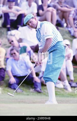 Golf, Noordwijk, Noordwijk, 01-08-1991, Whizgle Dutch News: Immagini storiche su misura per il futuro. Esplora il passato dei Paesi Bassi con prospettive moderne attraverso le immagini delle agenzie olandesi. Colmare gli eventi di ieri con gli approfondimenti di domani. Intraprendi un viaggio senza tempo con storie che plasmano il nostro futuro. Foto Stock