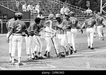 Baseball Nicols-Sparta, Baseball, 27-07-1979, Whizgle Dutch News: Immagini storiche su misura per il futuro. Esplora il passato dei Paesi Bassi con prospettive moderne attraverso le immagini delle agenzie olandesi. Colmare gli eventi di ieri con gli approfondimenti di domani. Intraprendi un viaggio senza tempo con storie che plasmano il nostro futuro. Foto Stock
