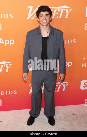 Santa Monica, Stati Uniti. 09 agosto 2024. Marcello Hernandez frequenta il Power of Young Hollywood di Variety 2024 al Santa Monica propriamente detto Hotel l'8 agosto 2024 a Santa Monica, California. Foto: Crash/imageSPACE credito: Imagespace/Alamy Live News Foto Stock