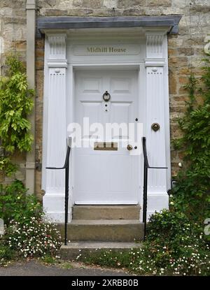 Porta a casa, Burford, Oxfordshire Foto Stock