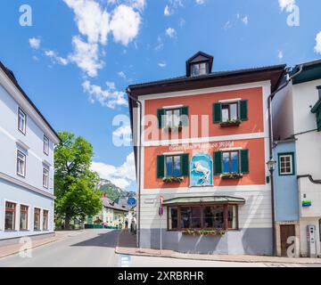 Bad Aussee, inn Gasthof Weißes Rößl ad Ausseerland, Salzkammergut, Stiria, Austria Foto Stock