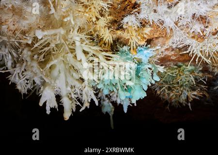 Grotte de l'Asperge nel dipartimento di Herault, Francia Foto Stock