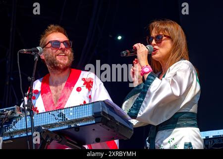 Björn si esibisce nuovamente sul palco principale del Wilderness Festival 2024 al Cornbury Park il 2 agosto 2024. Charlbury, Oxfordshire. Credito: Michael Palm Foto Stock