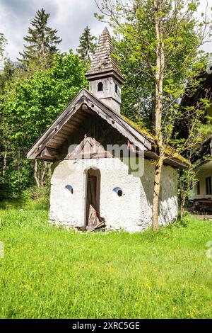 La Cappella Puitbach è dedicata al Sacro cuore di Maria, Tirolo, Valle Leutasch Foto Stock