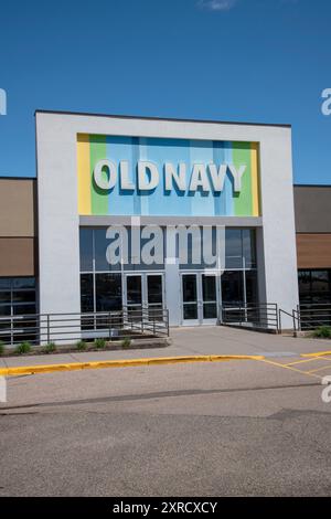 Roseville, Minnesota. Azienda americana di vendita al dettaglio di abbigliamento e accessori Old Navy. È di proprietà di Gap Inc Foto Stock