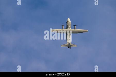 Italin Air Force C-27J Spartan, durante le esercitazioni al Royal International Air Tattoo 2024 Foto Stock