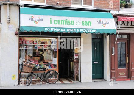 I Camisa & Son, Old Compton Street, Soho, Londra Foto Stock