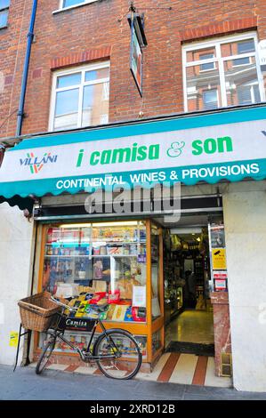 I Camisa & Son, Old Compton Street, Soho, Londra Foto Stock