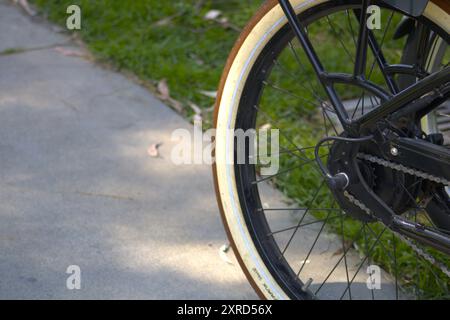 bicicletta da vicino Foto Stock