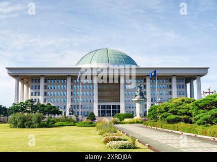 L'Assemblea Nazionale Proceedings Hall a Seul, in Corea del Sud Foto Stock