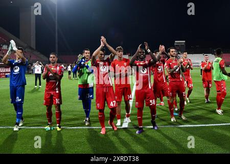 Torino, Italia. 25 maggio 2024. I giocatori dell'AC Monza in Coppa Italia contro Sudtirol all'U-Power Stadium di Monza, Italia - venerdì 9 agosto 2024. Sport - calcio (foto AC Monza/LaPresse di Studio Buzzi) credito: LaPresse/Alamy Live News Foto Stock