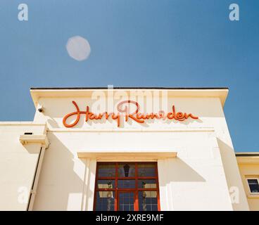 Harry Ramsden Fish and Chip Shop Bournemouth, Dorset, Inghilterra, Regno Unito Foto Stock