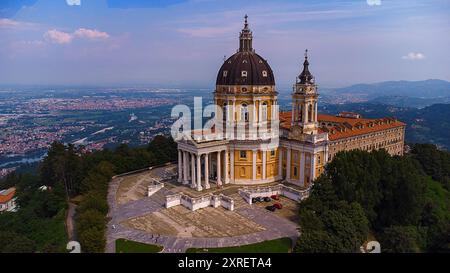 Vista aerea di uno dei luoghi più famosi d'Italia Foto Stock