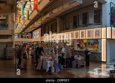 Un'immagine dell'interno del mercato centrale di Kuala Lumpur. Foto Stock