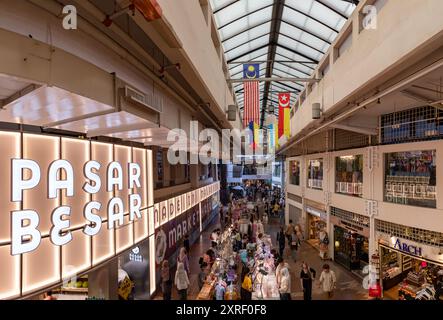 Un'immagine dell'interno del mercato centrale di Kuala Lumpur. Foto Stock