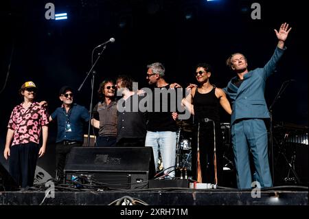 Bertrand Belin, Festival du bout du monde 2024 Foto Stock