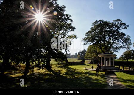 Magna carta Memorial, Runnymede Foto Stock