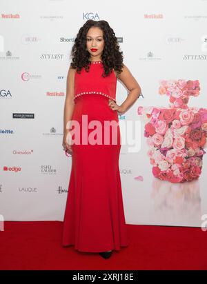 Londra, Regno Unito, 14 maggio 2015. Rebecca Ferguson partecipa ai Fifi UK Fragrance Awards, Red Carpet Arrivals al birrificio il 14 maggio 2015 a Londra, Inghilterra, Regno Unito. Credito: S.A.M./Alamy Live News Foto Stock