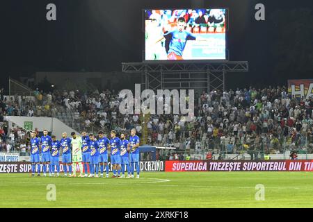 MATCH GLORIA BUZAU - FC RAPID 1923 BUCURESTI, SUPERLIGA SUPERBET (10.08.2024), CRISTI STAVRI Foto Stock