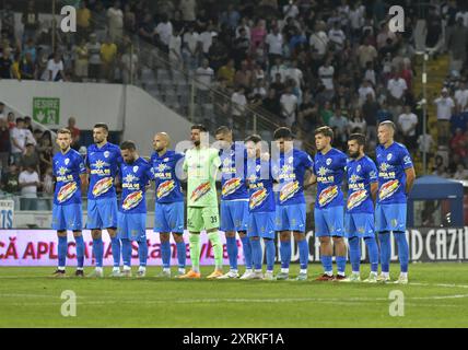 MATCH GLORIA BUZAU - FC RAPID 1923 BUCURESTI, SUPERLIGA SUPERBET (10.08.2024), CRISTI STAVRI Foto Stock