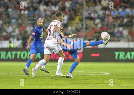 PARTITA DI CALCIO GLORIA BUZAU - FC RAPID 1923 BUCURESTI, SUPERLIGA SUPERBET (10.08.2024), CRISTIAN STAVRI Foto Stock