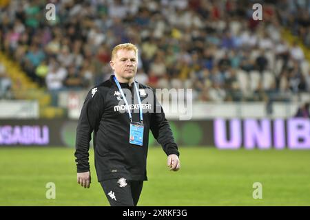 NEIL LENNON DURANTE GLORIA BUZAU - FC RAPID 1923 BUCURESTI, SUPERLIGA SUPERBET (10.08.2024), CRISTIAN STAVRI Foto Stock