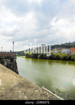 Concept shot delle strade di Firenze Foto Stock