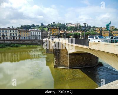 Concept shot delle strade di Firenze Foto Stock