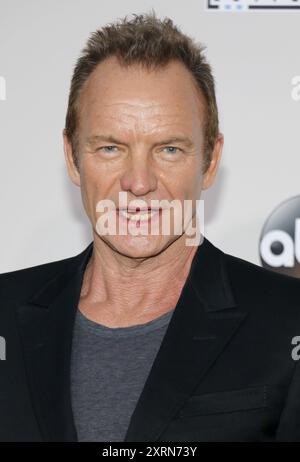 Sting al 2016 American Music Awards che si è tenuto presso il Microsoft Theatre di Los Angeles, negli Stati Uniti il 20 novembre 2016. Foto Stock