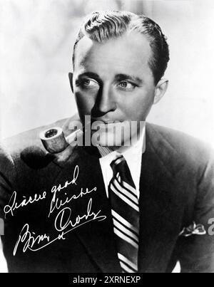 BING CROSBY circa 1938 Ritratto pubblicitario per la Paramount Pictures Foto Stock