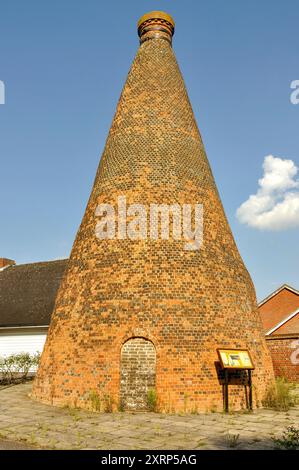 17th Century Pottery Kiln, The Old Kiln, Nettlebed, Oxfordshire, Inghilterra, Regno Unito Foto Stock