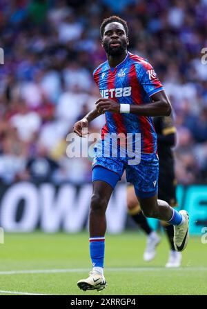 Odsonne Edouard di Crystal Palace durante l'amichevole pre-stagione al Selhurst Park, Londra. Data foto: Domenica 11 agosto 2024. Foto Stock