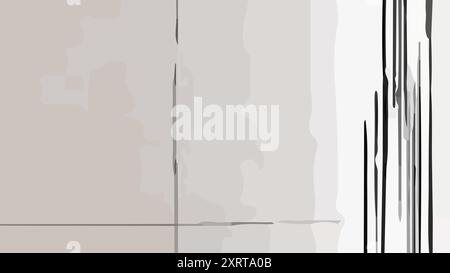 Semplici strisce sullo sfondo con spazio di testo. Adatto per poster e banner Illustrazione Vettoriale