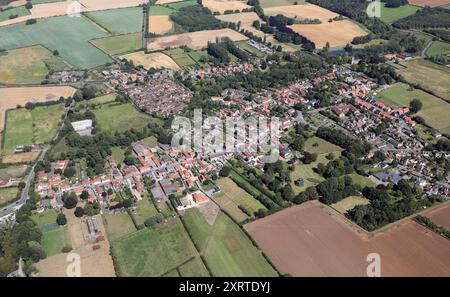 Vista aerea del villaggio South Cave nell'East Yorkshire, Regno Unito Foto Stock