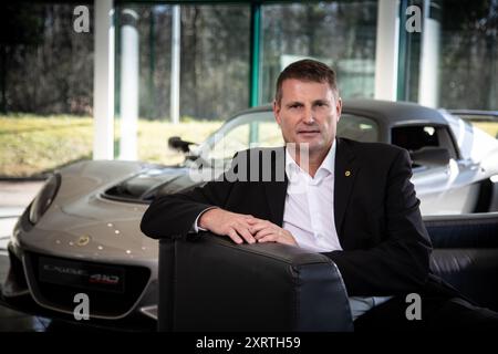 Phil Popham - ex CEO di Lotus Cars Foto Stock