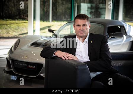 Phil Popham - ex CEO di Lotus Cars Foto Stock