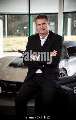 Phil Popham - ex CEO di Lotus Cars Foto Stock