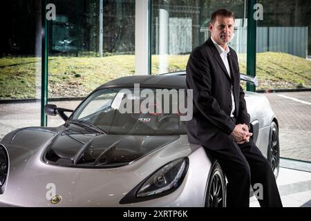 Phil Popham - ex CEO di Lotus Cars Foto Stock