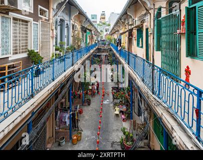 Hao si Phuong Alley, Saigon Chinatown, Cho Lon, ho chi Minh City, Vietnam Foto Stock