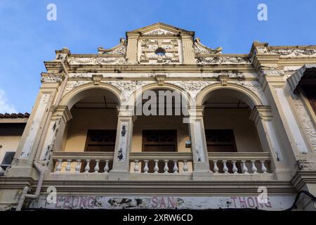 Heritage Shophouse, Malacca, Malesia Foto Stock