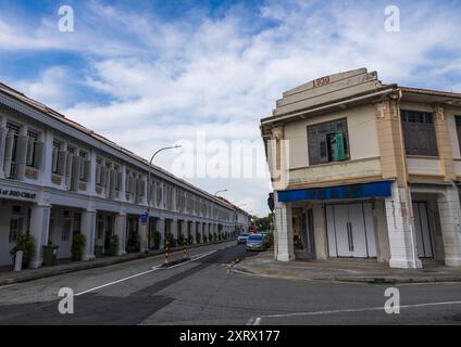 Negozi Heritage, regione centrale, Singapore, Singapore Foto Stock