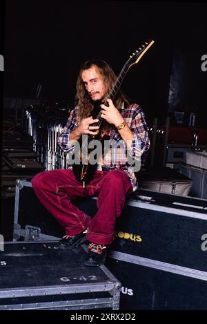 Gary Holt di Exodus circa 1990's Credit: Ross Pelton/MediaPunch Foto Stock