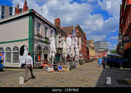 King Street, scena di Bristol Street. Data: Giugno / luglio 2024 Foto Stock