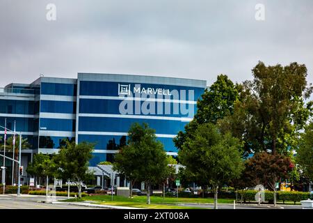 Uffici Marvell Technology a Santa Clara, California, USA, Silicon Valley Foto Stock