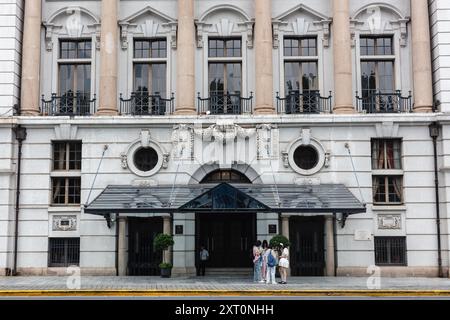 Ex Shanghai Club Building, edificio in stile barocco presso il Bund, Huangpu, Shanghai, Cina. Foto Stock