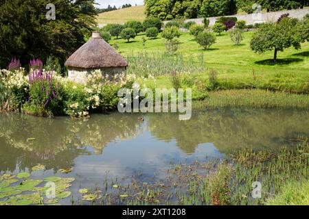 Casa degli uccelli di Lakerand. Hercules Walled Garden, Blair Castle, Strath Garry, Perthshire, Scozia Foto Stock